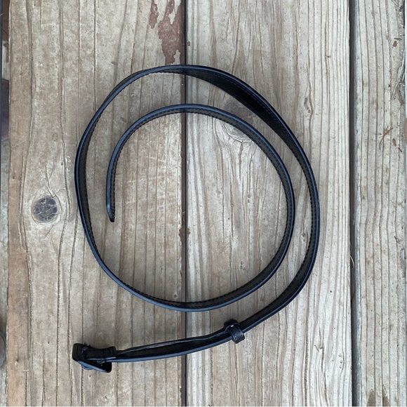 Burberry Black Leather Belt XL - Picture 6 of 8